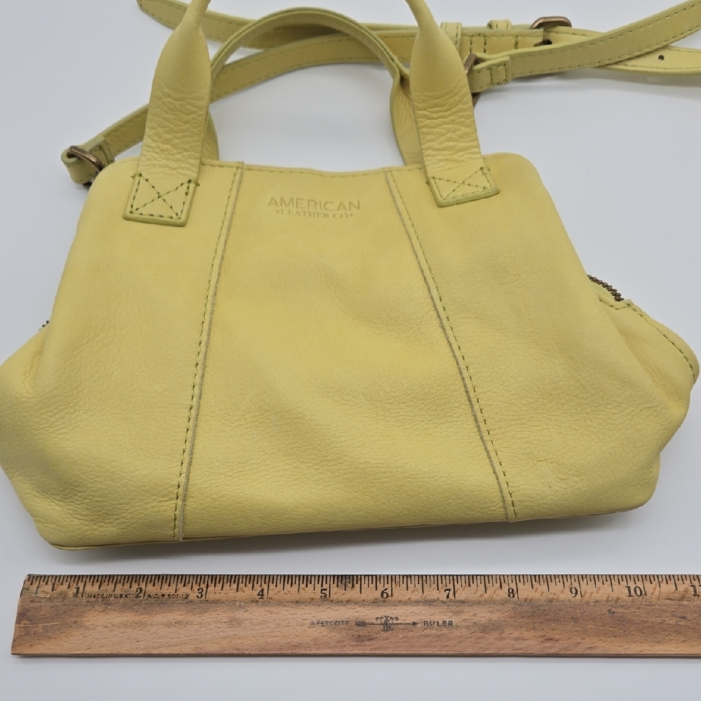 American Leather Co. Lemon Mini Bag